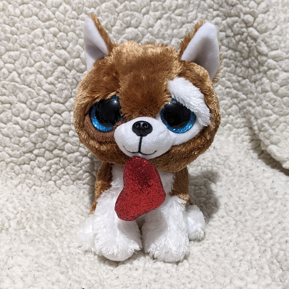 💚3/$15 Smootches the Valentine's Dog - Beanie Boos